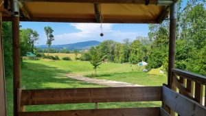 Lodge en bois interieur