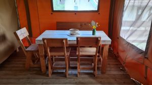 Lodge en bois interieur