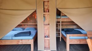 Lodge en bois interieur