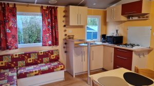 interieur mobil homes 2 chambre avec vue